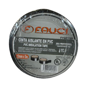 TEIPE PARA ELECTRICISTA FAUCI 19 MM X 5 MTS