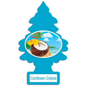 AROMATIZANTE LITTLE TREES 1 PACK U1P-10324 CARIBBEAN COLADA