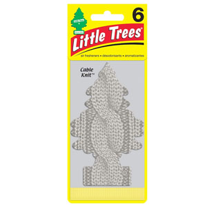 AROMATIZANTE LITTLE TREES 1 PACK CABLE KNIT