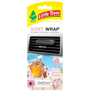 AROMATIZANTE LITTLE TREES VENTANA WRAP 4 PACK CHERRY BLOSSOM