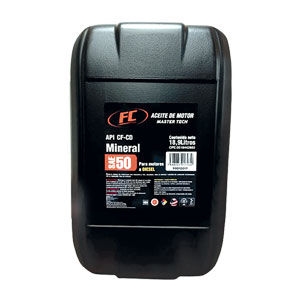 ACEITE DE MOTOR FC DIESEL SAE 50 MINERAL CF-CD PAILA