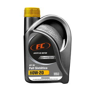 ACEITE DE MOTOR FC 0W20 FULL SINTETICO SL QUART