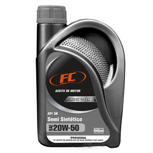 ACEITE DE MOTOR FC 20W50 SEMI SINTETICO SN QUART
