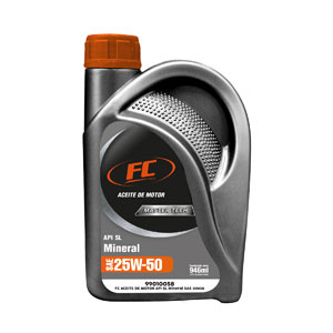 ACEITE DE MOTOR FC 25W50 MINERAL SL QUART