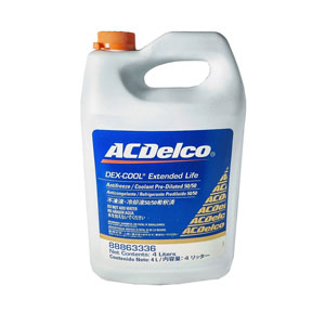 REFRIGERANTE ACDELCO DEXCOOL 50/50 4 LTS