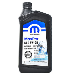 ACEITE DE MOTOR MOPAR MAX PRO 5W20 SEMI SINTETICO QUART