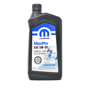 ACEITE DE MOTOR MOPAR 5W30 MAX PRO SEMI SINTETICO SP QUART