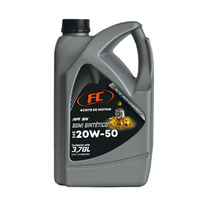 ACEITE DE MOTOR FC 20W50 SEMI SINTETICO SN GALON