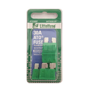 FUSIBLE BLADE LITTLE FUSE TIPO ATO 30 AMP