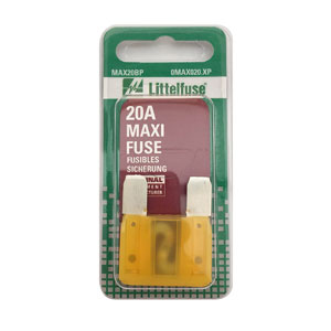FUSIBLE LITTLE FUSE OMAX 20 AMP MAX 20