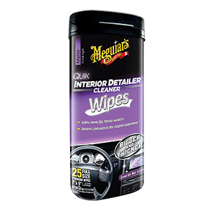 TOALLAS HUMEDAS INTERIOR DETAILER MEGUIAR´S G13600