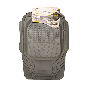 ALFOMBRA BANDEJA POLIVINILICA XTREME 8815-G 3 PIEZAS GRIS
