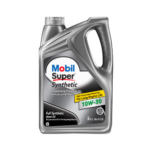 ACEITE DE MOTOR MOBIL SUPER 10W30 SYNTHETIC GALON