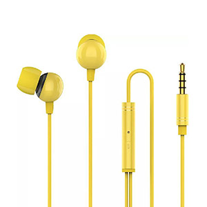 AUDIFONOS RECCI REW-G01 AMARILLO