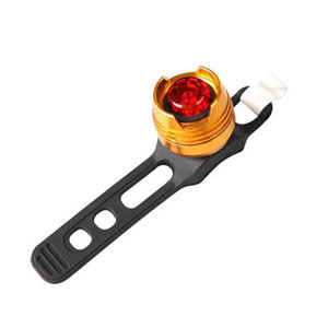 LUCES LED DE SEGURIDAD FC CICLISMO 3 EN 1 DORADO