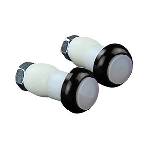 SET DE LUCES LED FC PARA MANUBRIO BICICLETA NEGRO