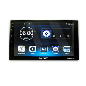 RECEPTOR ANDROID DANOM DA-A7200AD MULTIMEDIA PANTALLA