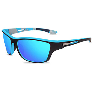 LENTES DE SOL POLARIZADOS PARA CICLISMO LOOGDEEL AZUL C9