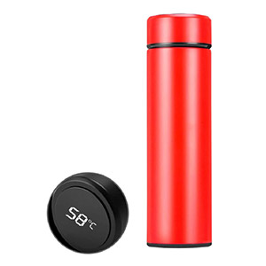 TERMO ACERO INOX INDIC TEMPERATURA ROJO